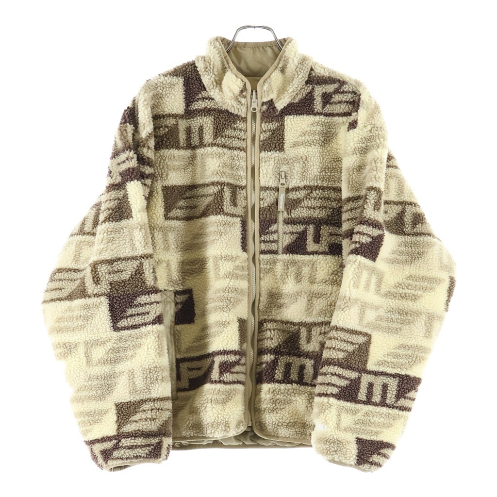 SUPREME(シュプリーム) 22AW Geo Reversible WINDSTOPPER Fleece Jacket ゲオ ウィンドストッパー リバーシブル フリースジャケット ベージュ