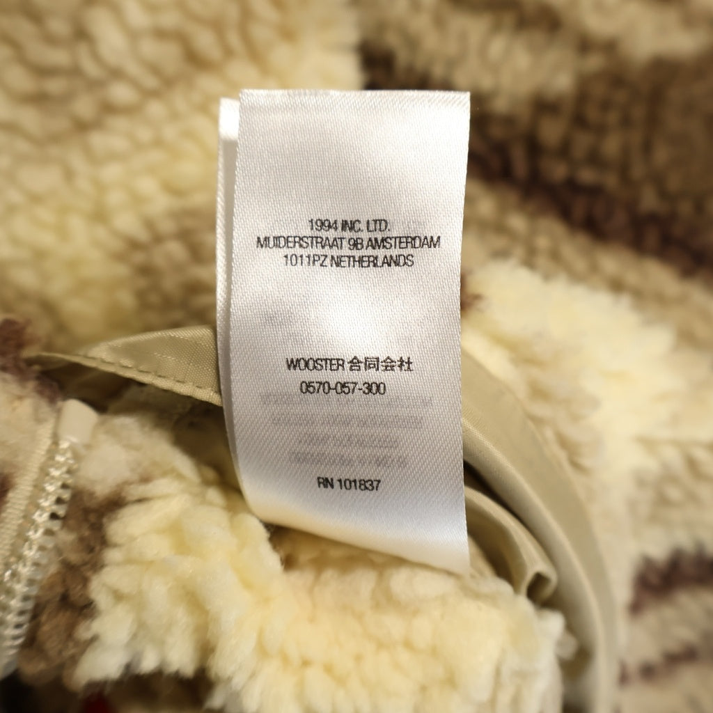 SUPREME(シュプリーム) 22AW Geo Reversible WINDSTOPPER Fleece Jacket ゲオ ウィンドストッパー リバーシブル フリースジャケット ベージュ