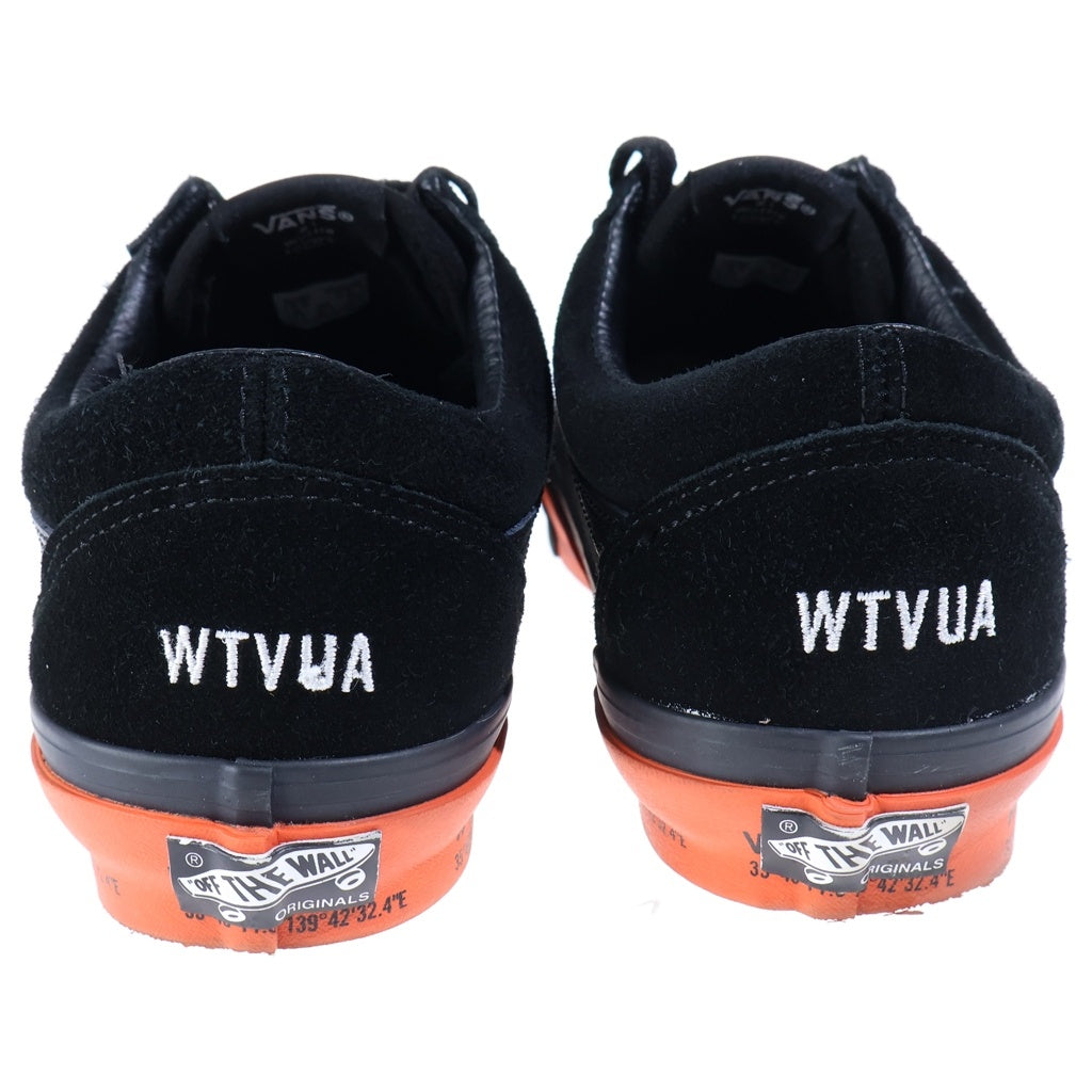 VANS(ヴァンズ) ×WTAPS OLD SKOOL LX BLACK ORANGE ダブルタップス オールドスクール オレンジ ローカットスニーカー ブラック US8/26cm VN0A4P3X20E