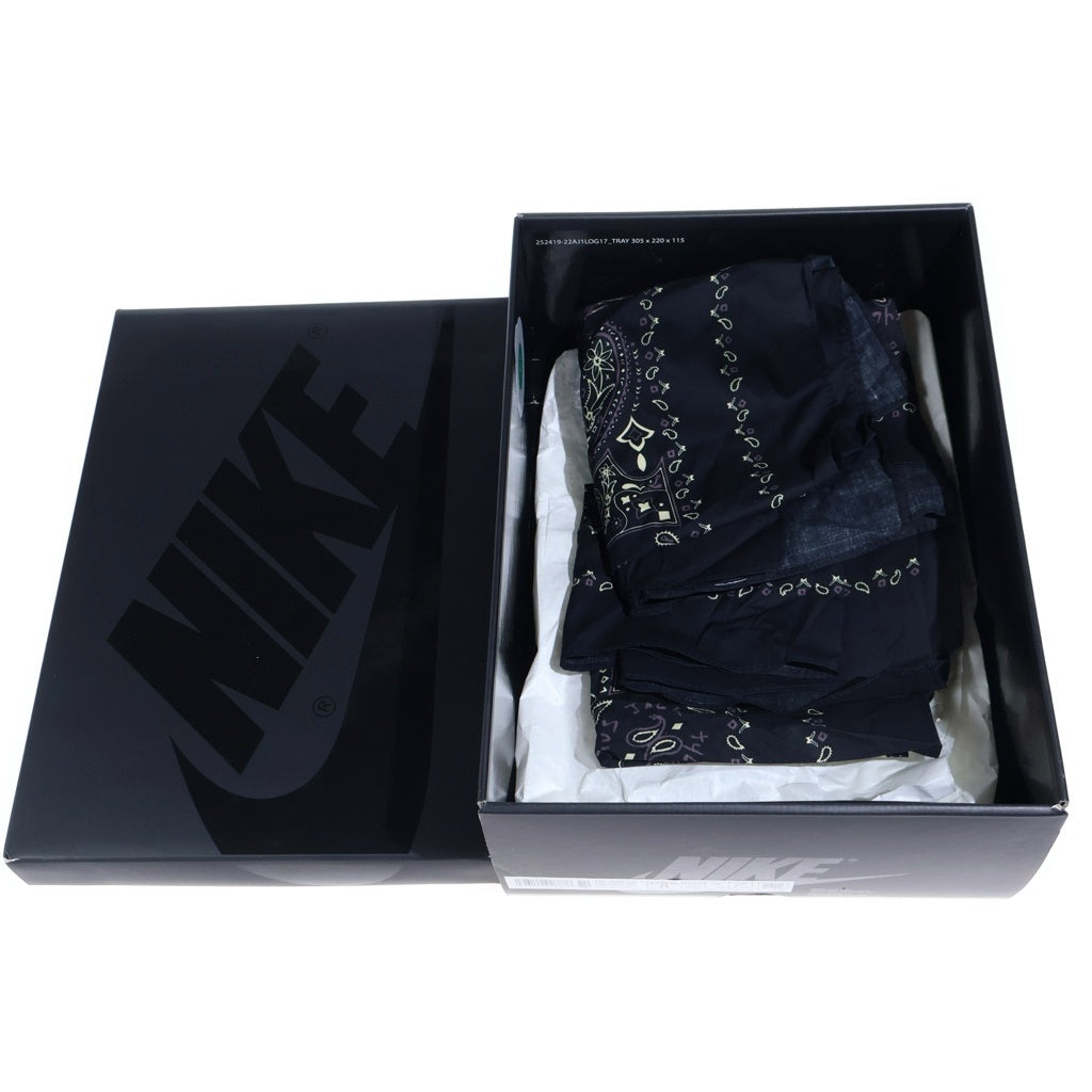 NIKE(ナイキ) ×TRAVIS SCOTT AIR JORDAN 1 LOW OG SP BLACK PHANTOM トラヴィススコット エアジョーダン ブラックファントム ローカットスニーカー ブラック US9/27cm DM7866-001