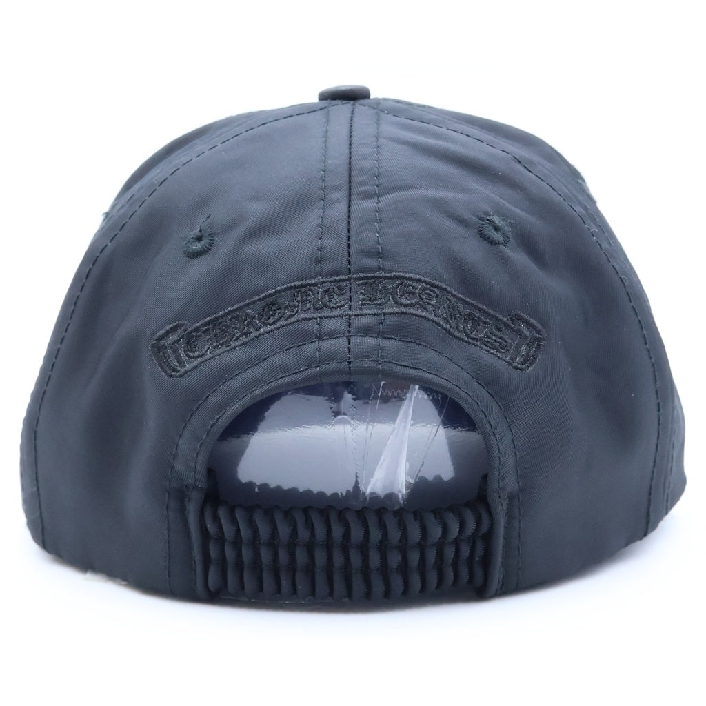 CHROME HEARTS(クロムハーツ) NYLON VINE DAGGER CAP ヴァインダガーエンブロイダリー ナイロンキャップ 帽子 ブラック