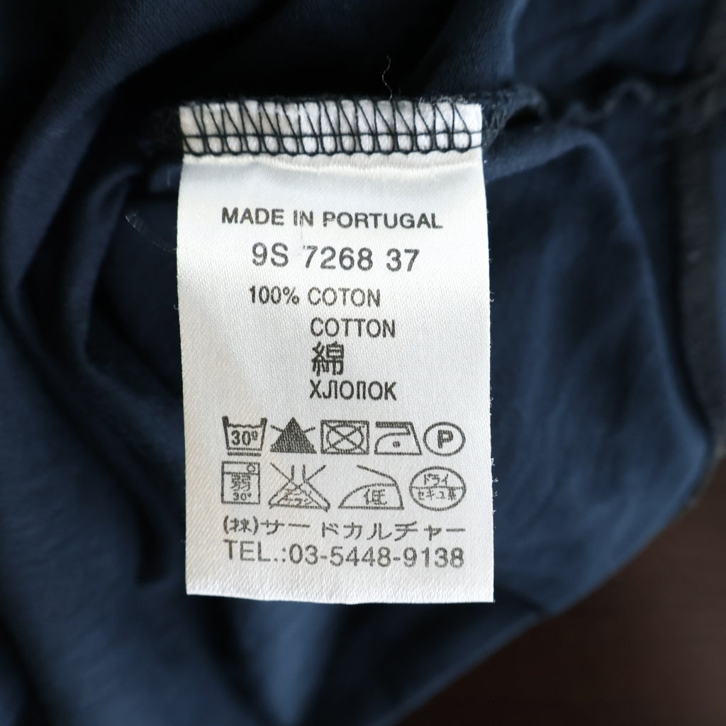 GIVENCHY(ジバンシィ) リカルドティッシ期 スカルタトゥープリント クルーネック半袖Tシャツ カットソー ネイビー 9S 7268 37