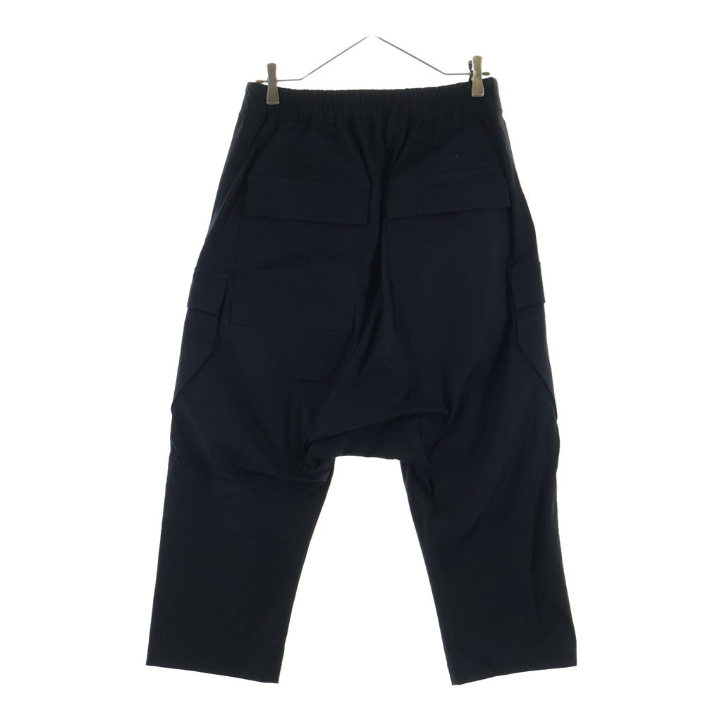 Rick Owens(リックオウエンス) 17SS WALRUS期 クロップドサルエル カーゴパンツ ブラック RU17S9385-TE