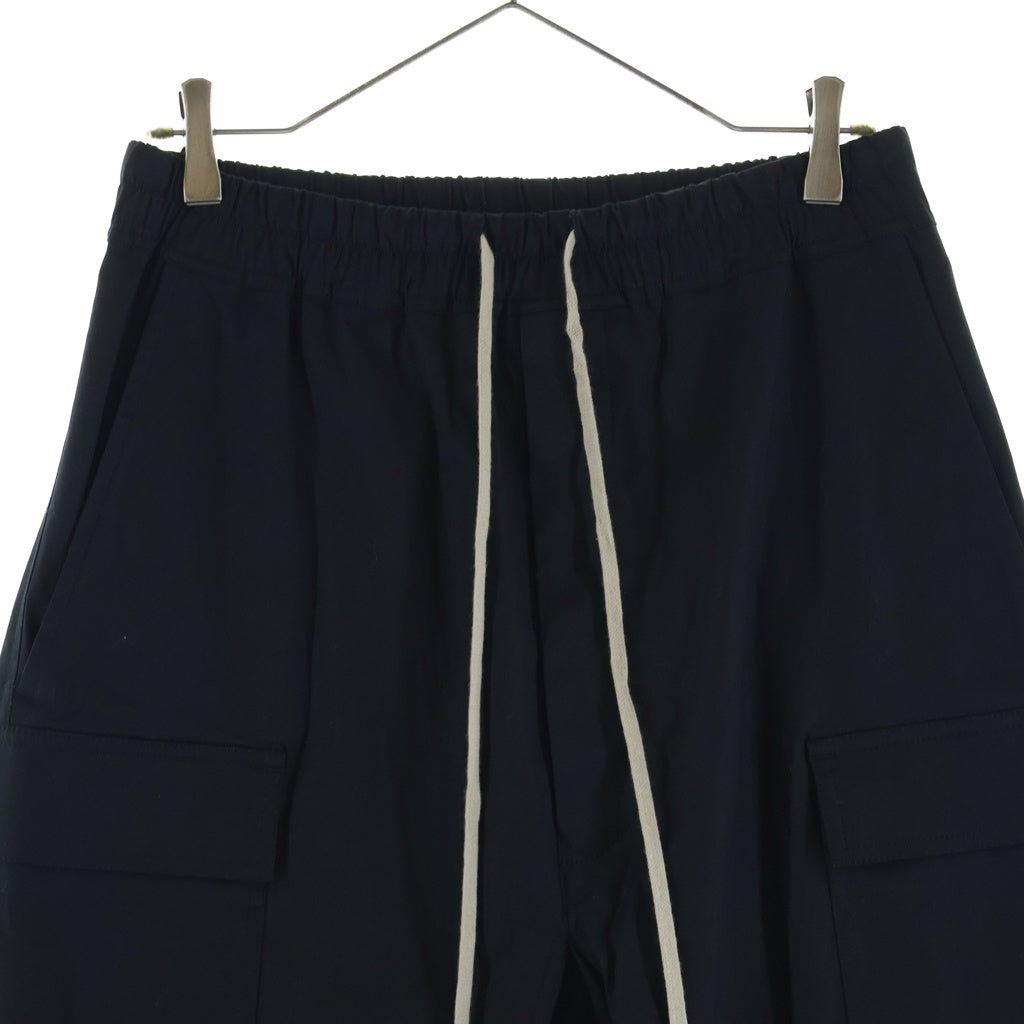 Rick Owens(リックオウエンス) 17SS WALRUS期 クロップドサルエル カーゴパンツ ブラック RU17S9385-TE