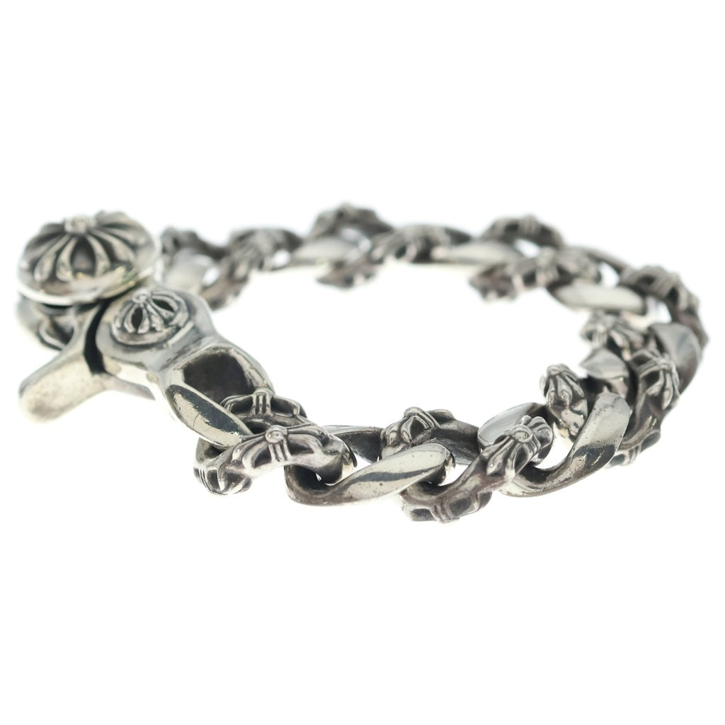 CHROME HEARTS(クロムハーツ) FNCY CHN LNK ファンシーリンククリップブレスレット 13リンク シルバー BCA145
