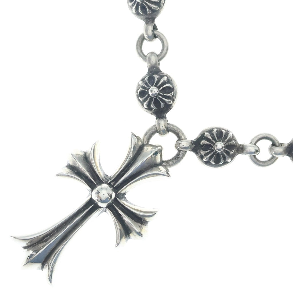 CHROME HEARTS(クロムハーツ) #1 CRSBL CHN SML CH CRS クロスボールチェーン スモールCHクロス ネックレス シルバー BCA193