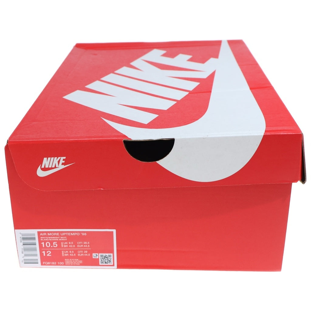 NIKE(ナイキ) AIR MORE UPTEMPO OLYMPIC エアモアアップテンポ オリンピック ハイカットスニーカー ネイビー/ホワイト US10.5/28.5cm FQ8182-100