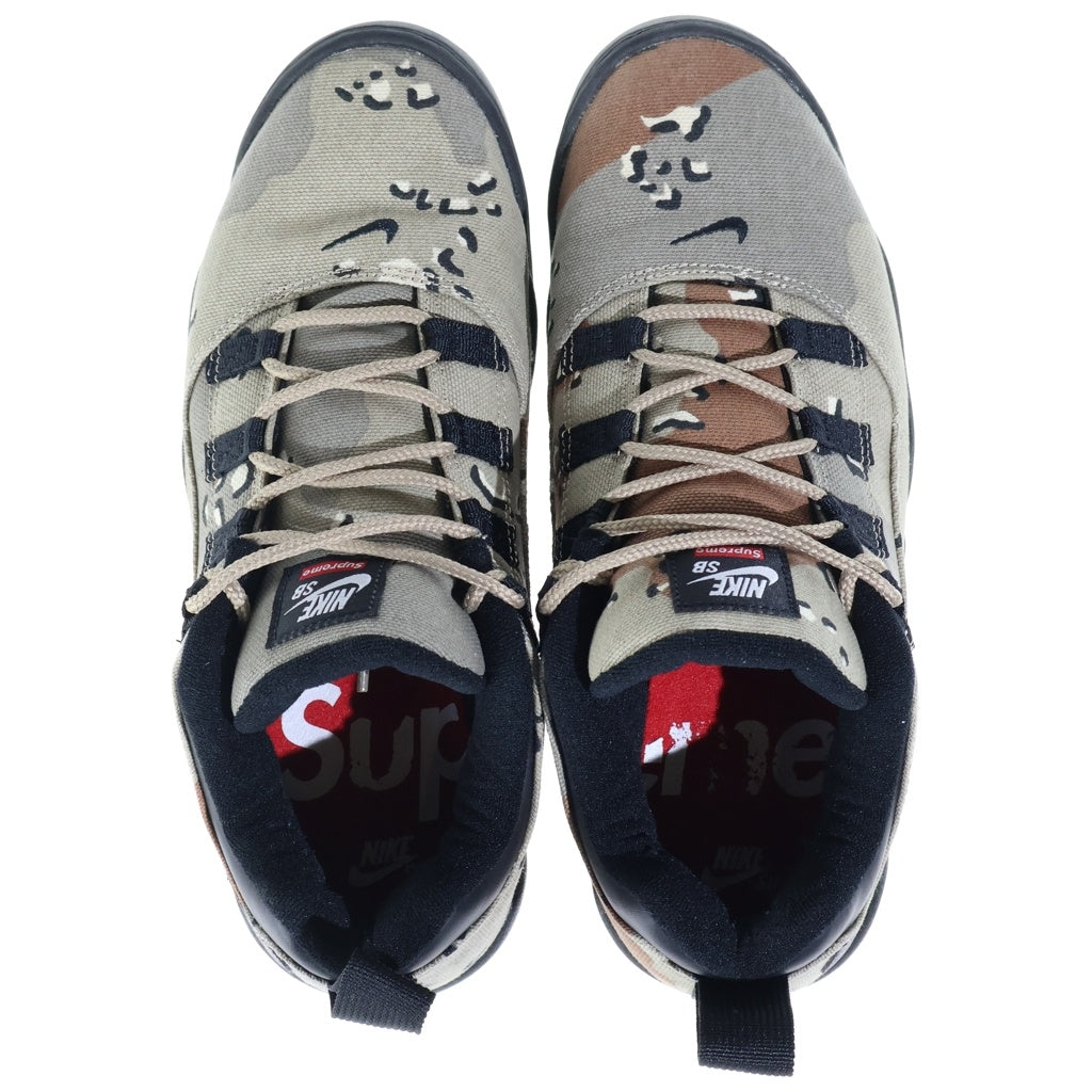 NIKE SB(ナイキエスビー) ×SUPREME DARWIN LOW DESERT CAMO シュプリーム ダーウィン デザートカモ ローカットスニーカー カーキ US10.5/28.5cm FQ3000-200