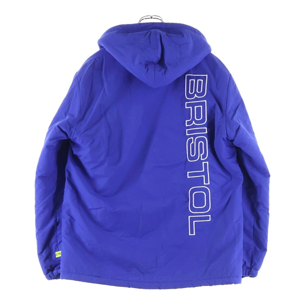 F.C.R.B./F.C.Real Bristol/FCRB(エフシーアールビー/エフシーレアルブリストル) 18AW REVERSIBLE BOA COACH JACKET リバーシブル ボア リバーシブルコーチジャケット ブルー/ベージュ FCRB-189049