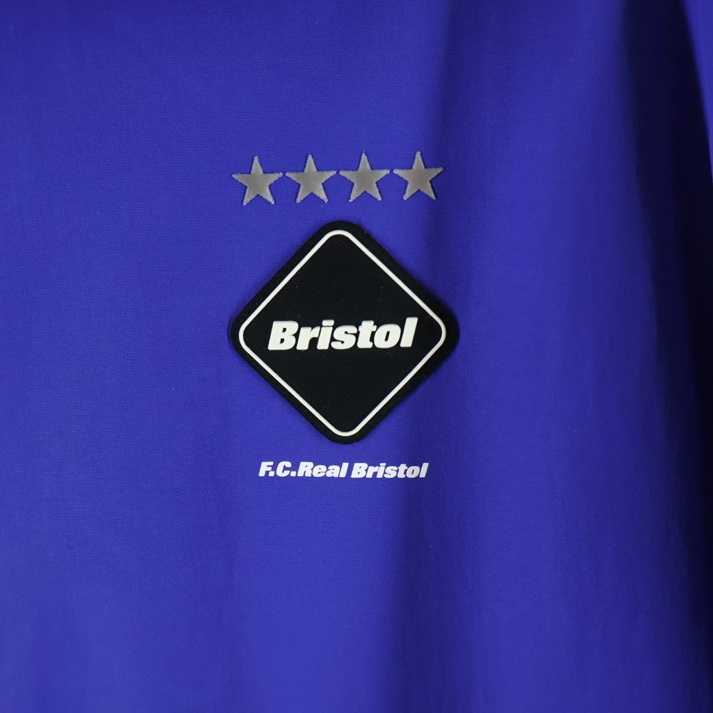 F.C.R.B./F.C.Real Bristol/FCRB(エフシーアールビー/エフシーレアルブリストル) 18AW REVERSIBLE BOA COACH JACKET リバーシブル ボア リバーシブルコーチジャケット ブルー/ベージュ FCRB-189049