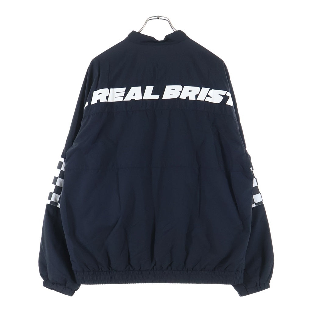 F.C.R.B./F.C.Real Bristol/FCRB(エフシーアールビー/エフシーレアルブリストル) 19SS MULTI LOGO SUPPORTER JACKET マルチロゴ サポータージャケット アームチェッカー切替 ジップアップナイロンジャケット