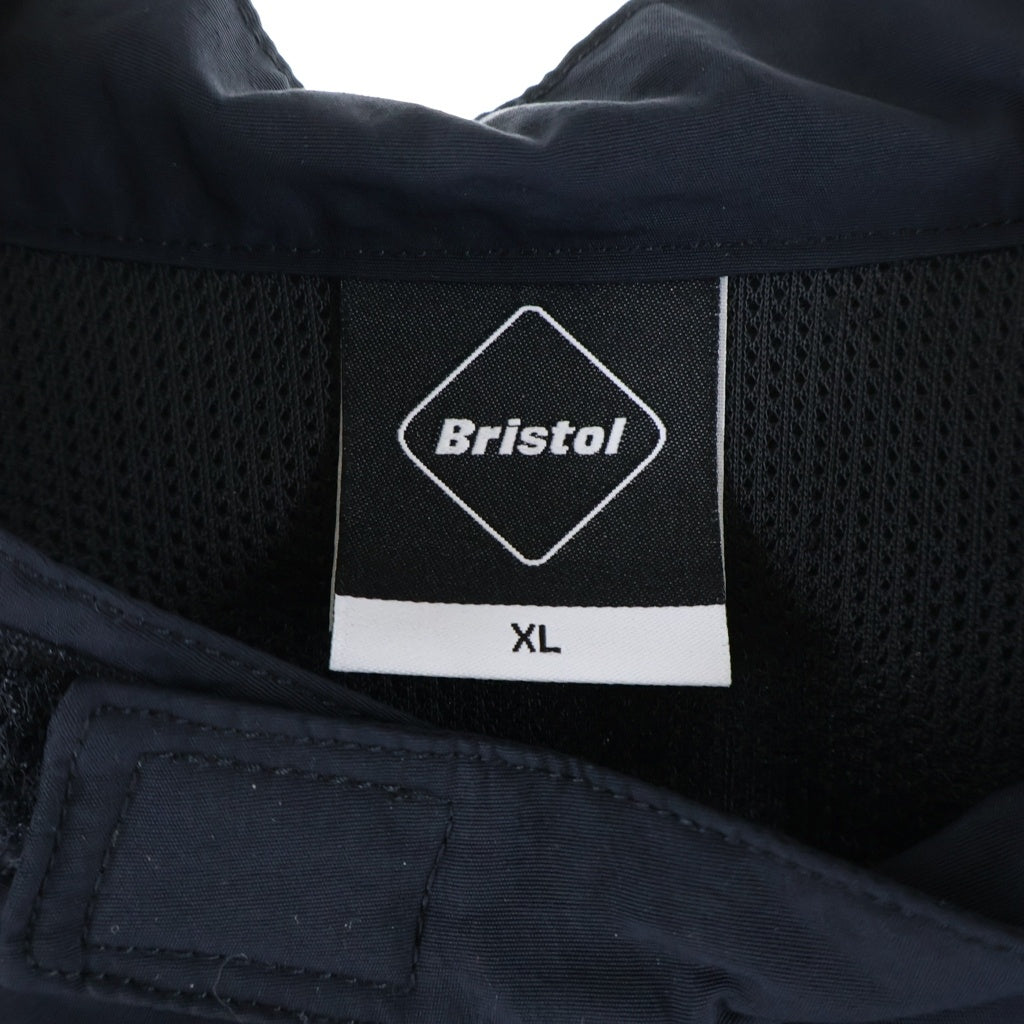 F.C.R.B./F.C.Real Bristol/FCRB(エフシーアールビー/エフシーレアルブリストル) 19SS MULTI LOGO SUPPORTER JACKET マルチロゴ サポータージャケット アームチェッカー切替 ジップアップナイロンジャケット