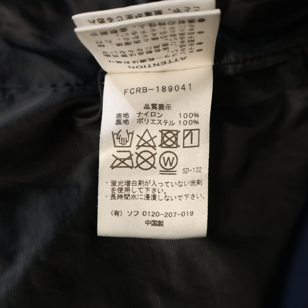 F.C.R.B./F.C.Real Bristol/FCRB(エフシーアールビー/エフシーレアルブリストル) 18AW TOUR JACKET ツアージャケット バックロゴ ジップアップ ナイロンフーデッドジャケット FCRB-189041