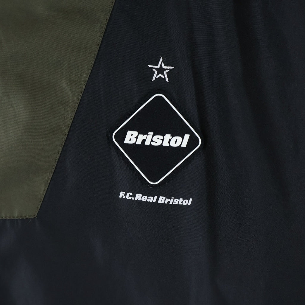 F.C.R.B./F.C.Real Bristol/FCRB(エフシーアールビー/エフシーレアルブリストル) 20AW BIG STAR TRANING JACKET ビッグスター バックロゴプリント ジップアップフーデッドジャケット