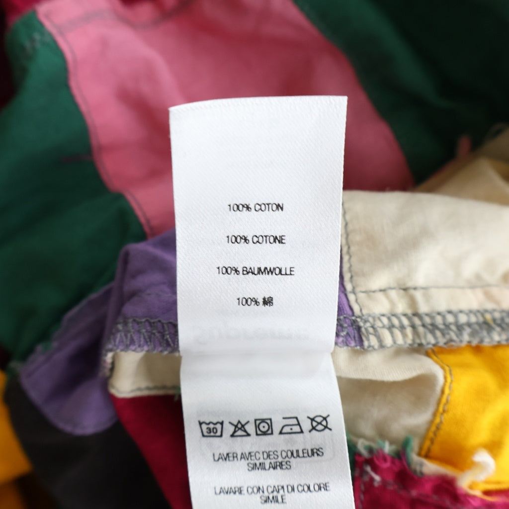 SUPREME(シュプリーム) 23SS Patchwork S/S Shirt パッチワーク 半袖コットンシャツ マルチカラー