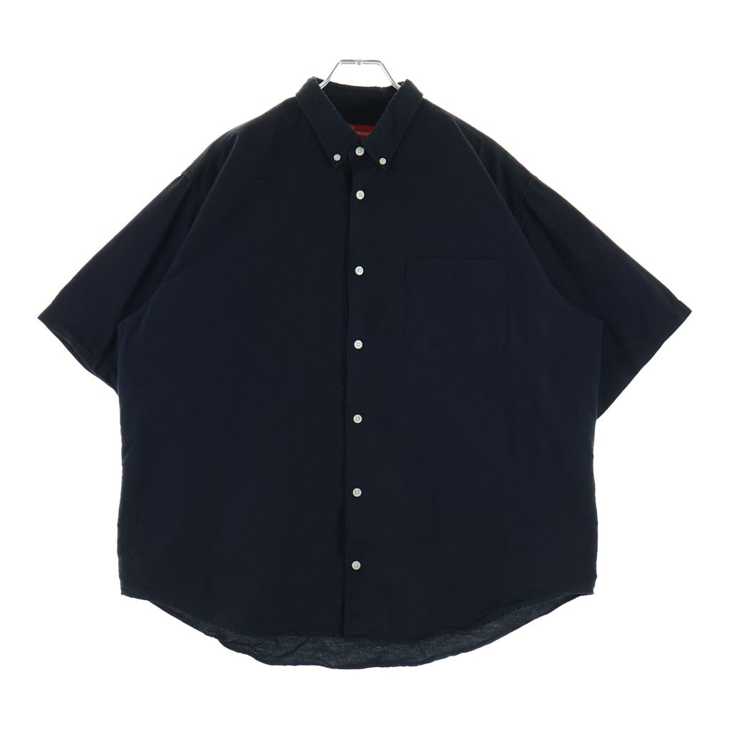 SUPREME(シュプリーム) 23SS Loose Fit S/S Oxford Shirt ルーズフィット 半袖オックスフォードシャツ ブラック