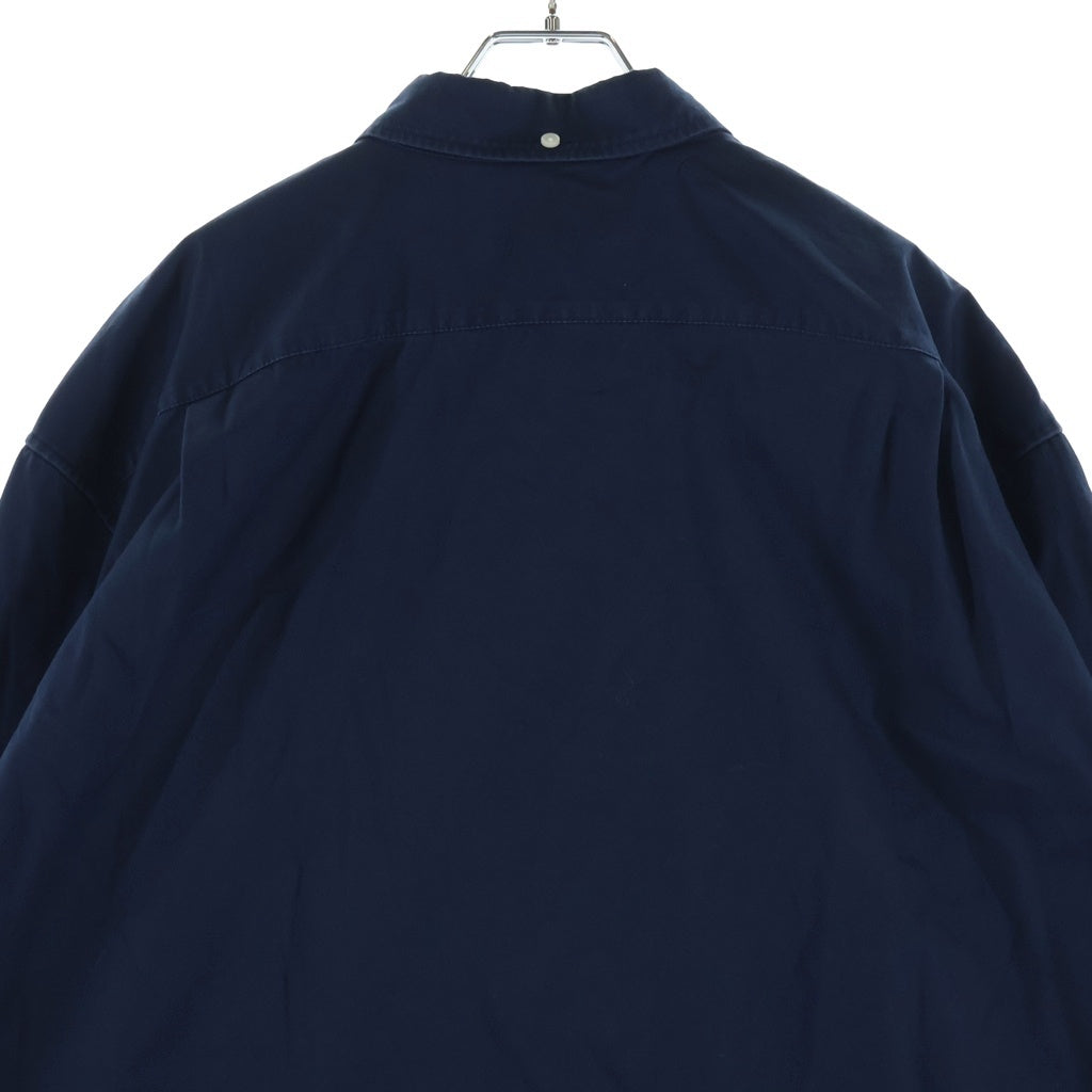 SUPREME(シュプリーム) 23AW Small Box Shirt スモールボックスロゴ 長袖ボタンダウンシャツ ネイビー
