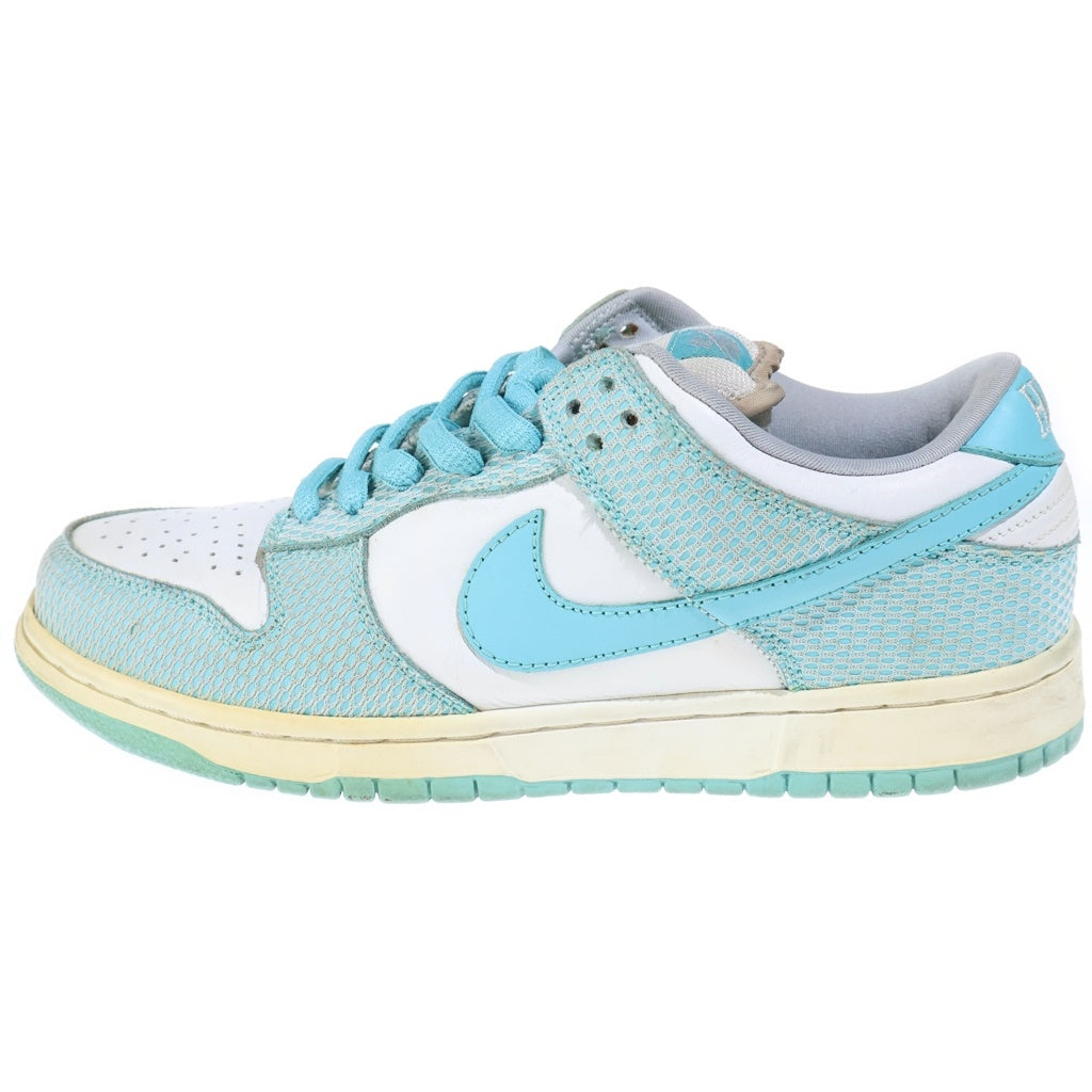 NIKE SB(ナイキエスビー) 【観賞用 2005年製】 DUNK LOW PRM HIGH HAIR ダンク プレミアム ハイヘアー ローカットスニーカー ブルー/ホワイト US9/27cm 313170-142