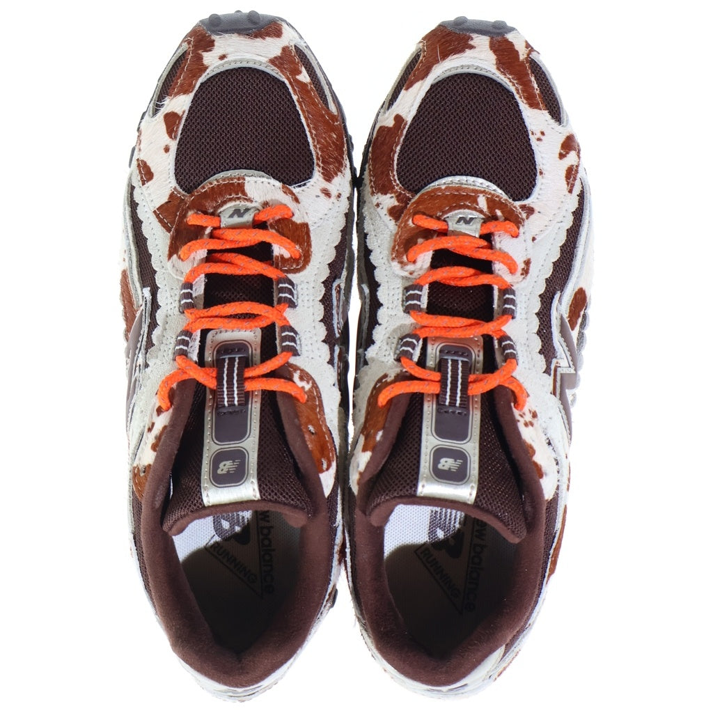 New Balance(ニューバランス) ATMOS PINK別注 COW GIRL カウガール ローカットスニーカー レディース ブラウン/ベージュ US6/24cm U204L8JF