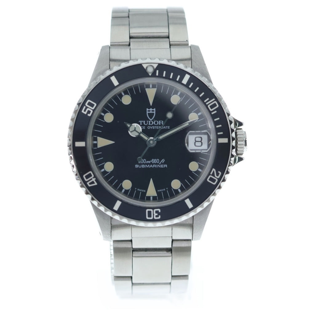 ROLEX(ロレックス) TUDOR 75090 プリンス オイスターデイト サブマリーナ 黒文字盤 自動巻き 時計