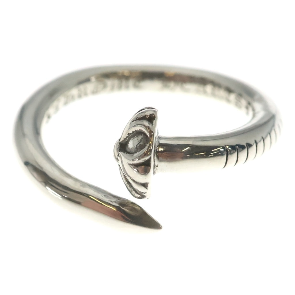 CHROME HEARTS(クロムハーツ) NAIL CRSBALL ネイル クロスボール リング シルバー BCA349