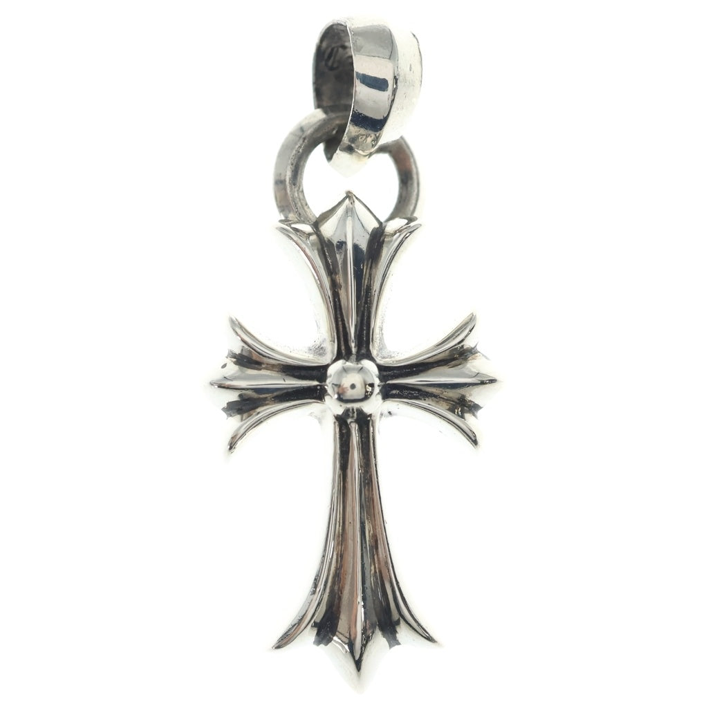 CHROME HEARTS(クロムハーツ) CH CRS SML W/BALE Wベイル スモールCHクロス ペンダントトップ シルバー BCA218