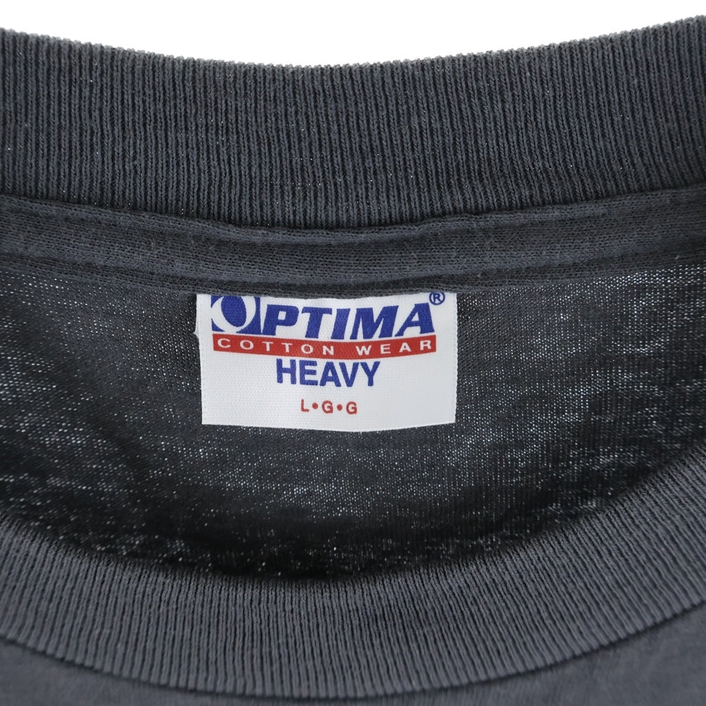 VINTAGE(ヴィンテージ) 00S VINTAGE KORN TOUR PROMO OPTIMA ヴィンテージ コーン パフィプリントロゴTシャツ 半袖クルーネックカットソー グレー