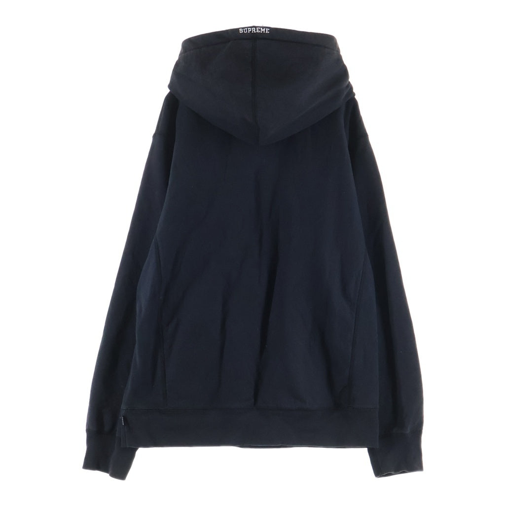 SUPREME(シュプリーム) 19AW S Logo Hooded Sweatshirt Sロゴ刺繍 プルオーバースウェットパーカー フーディー ブラック