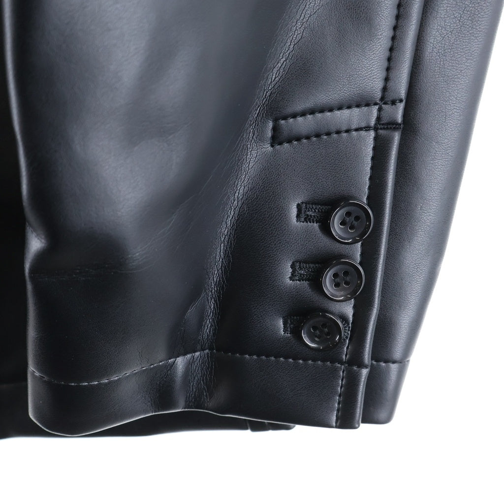 BLACK COMME des GARCONS(ブラックコムデギャルソン) 25AW AD2025 DOUBLE BUCKLE BLAZER バックダブルバックル ブレザー テーラードジャケット ブラック 1P-J004