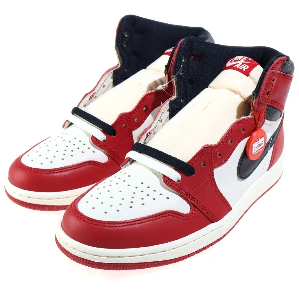 NIKE(ナイキ) AIR JORDAN 1 HIGH OG LOST&FOUND CHICAGO エアジョーダン1 ロストファウンド シカゴ ハイカットスニーカー レッド/ホワイト DZ5485-612