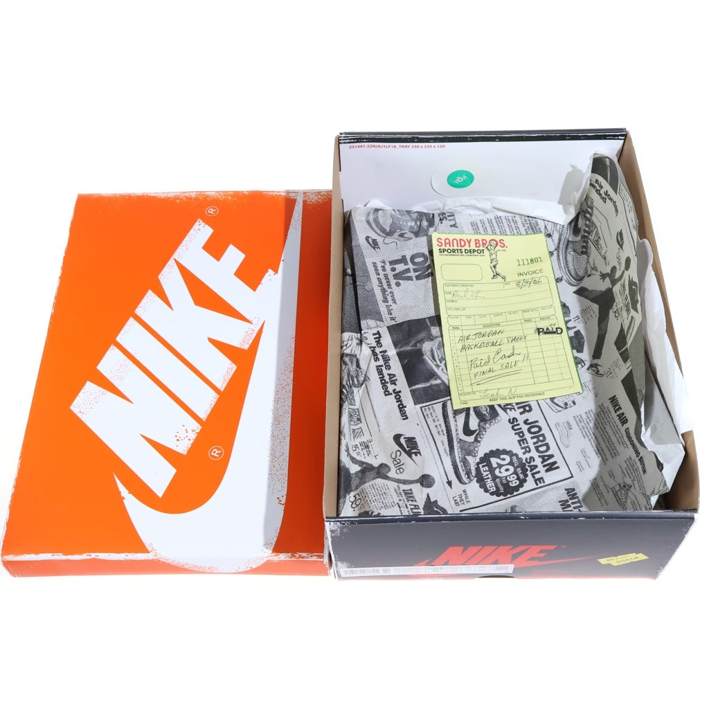NIKE(ナイキ) AIR JORDAN 1 HIGH OG LOST&FOUND CHICAGO エアジョーダン1 ロストファウンド シカゴ ハイカットスニーカー レッド/ホワイト DZ5485-612