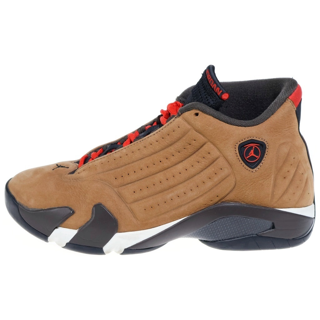 NIKE(ナイキ) AIR JORDAN WINTERIZED エアジョーダン 14 ウィンターライズド ミッドカットスニーカー ブラウン US8.5/26.5cm DO9406-200