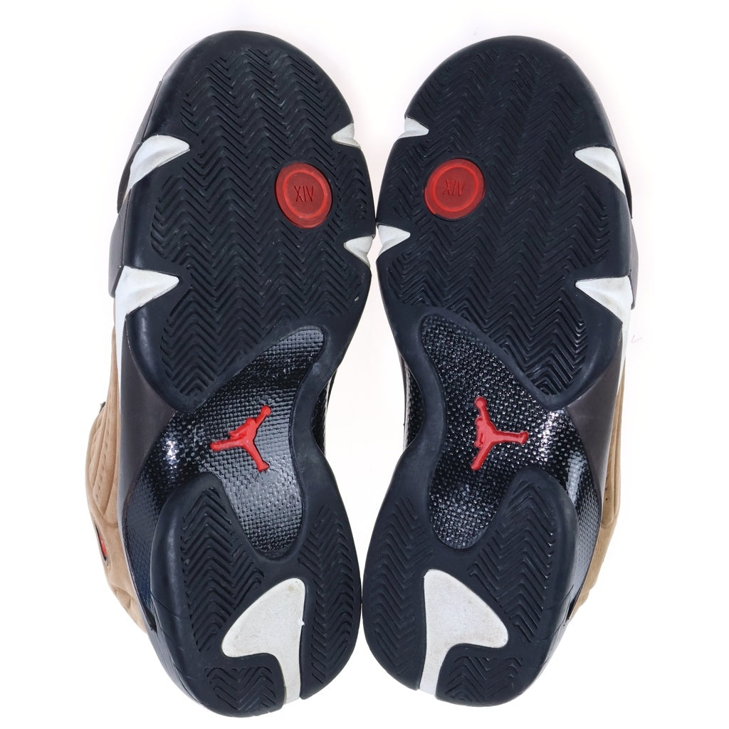 NIKE(ナイキ) AIR JORDAN WINTERIZED エアジョーダン 14 ウィンターライズド ミッドカットスニーカー ブラウン US8.5/26.5cm DO9406-200