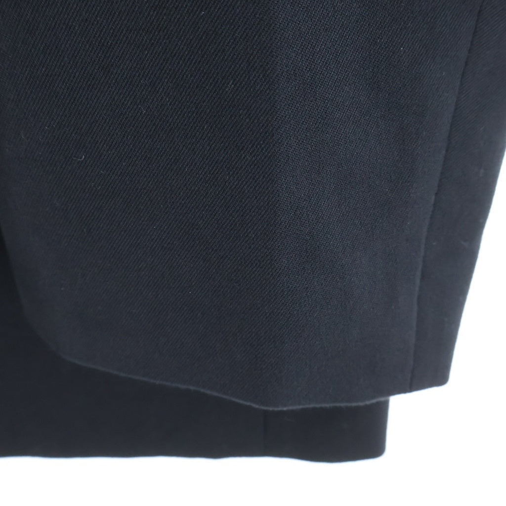 AURALEE(オーラリー) 22AW SUPER FINE WOOL COTTON TWILL OVER JACKET スーパー ファイン ウール コットン ツイル オーバー テーラードジャケット ブラック A22AJ01CW