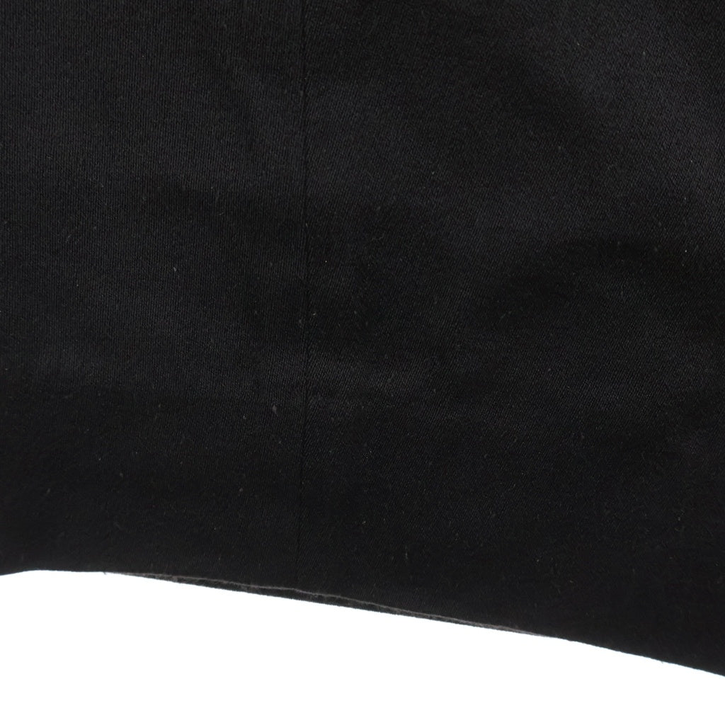 ssstein(シュタイン) W/SI SATIN TWIST SEAM WIDE EASY TROUSERS ウール イージー ワイドトラウザーズ スラックスパンツ ブラック ST.1098