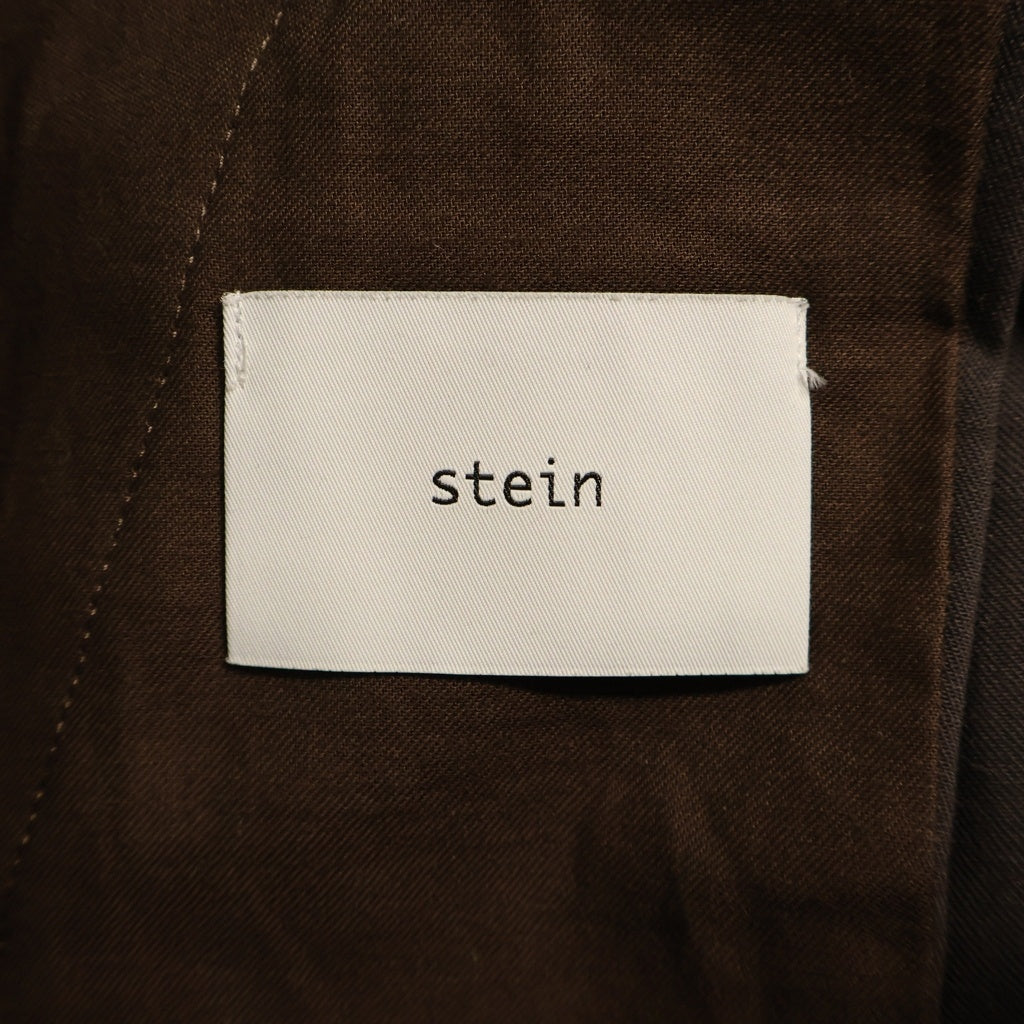 Stein(シュタイン) 21AW WIDE TAPERED TROUSERS ワイド テーパード トラウザーズ ウール パンツ チャコール ST.278-1