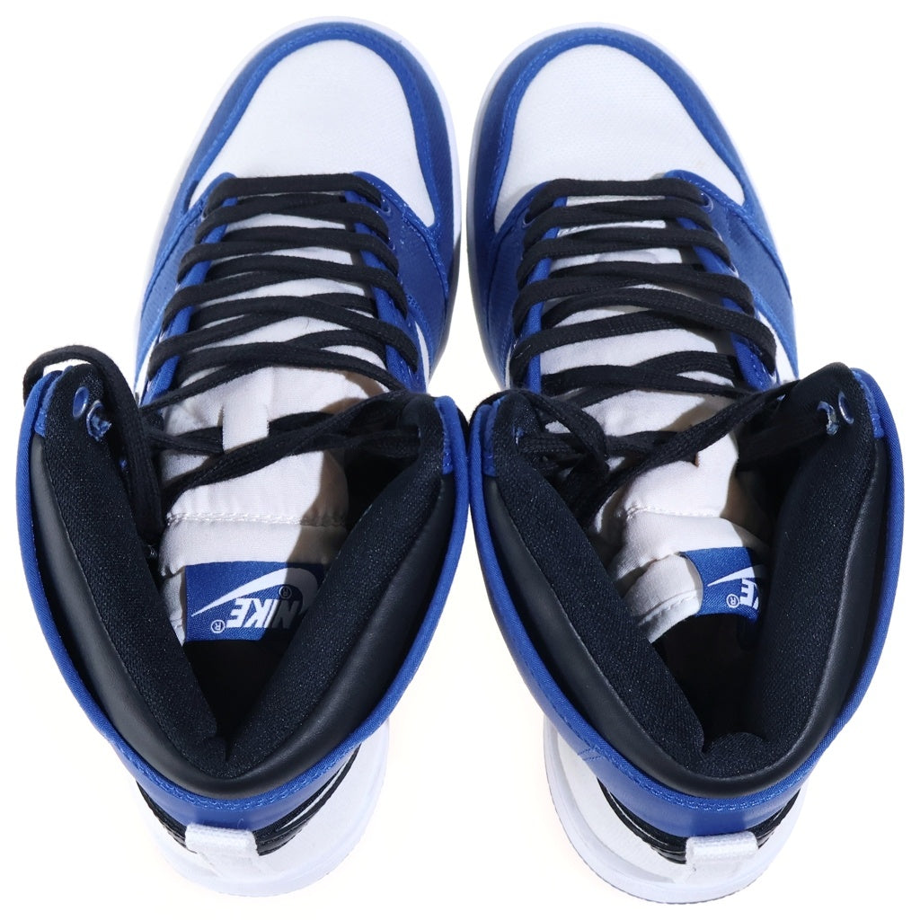 NIKE(ナイキ) AIR JORDAN 1 KO HIGH エアジョーダン ハイカットスニーカー ホワイト/ブルー US9.5/27.5cm DO5047-401
