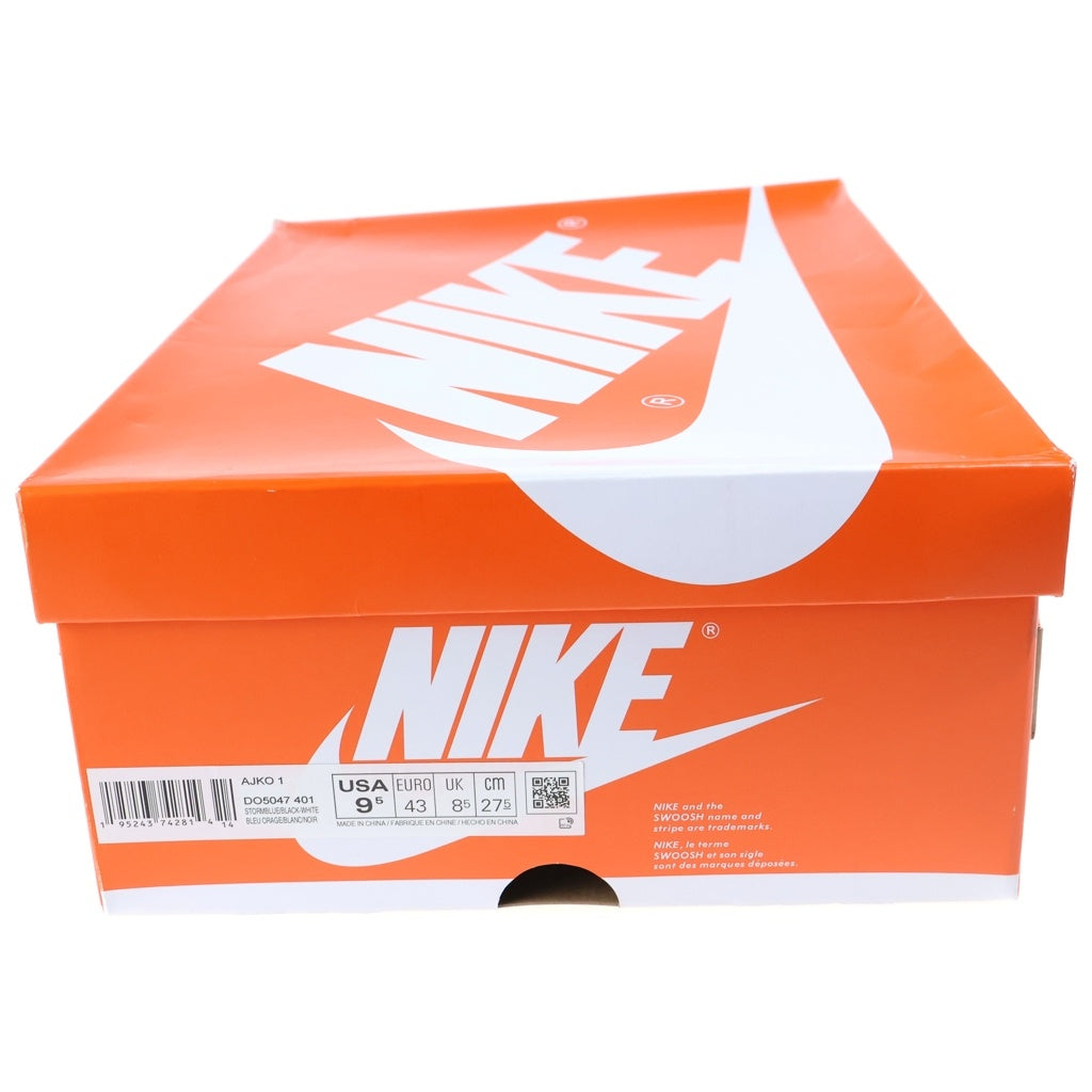NIKE(ナイキ) AIR JORDAN 1 KO HIGH エアジョーダン ハイカットスニーカー ホワイト/ブルー US9.5/27.5cm DO5047-401