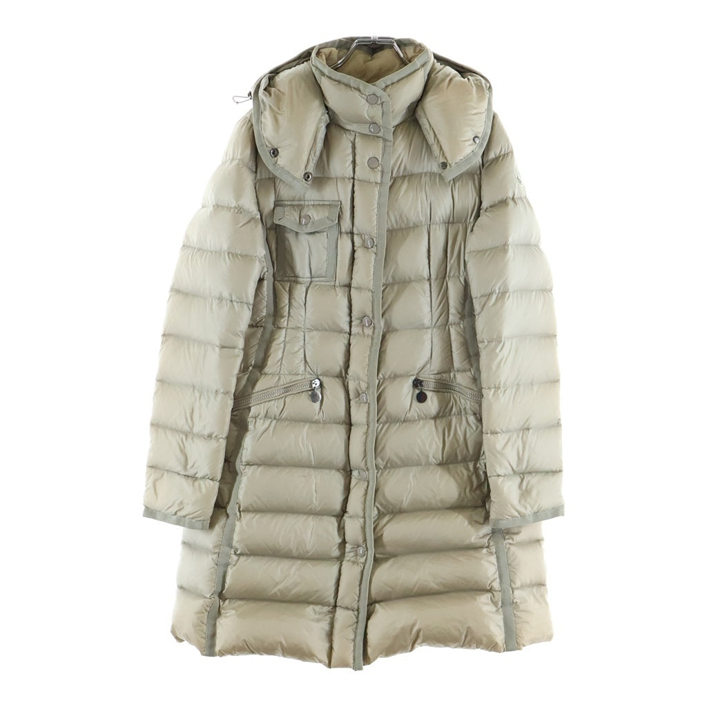 MONCLER(モンクレール) HERMINE エルミン フーデッド ダウンコート ジャケット グレー レディース 320934933905 53048