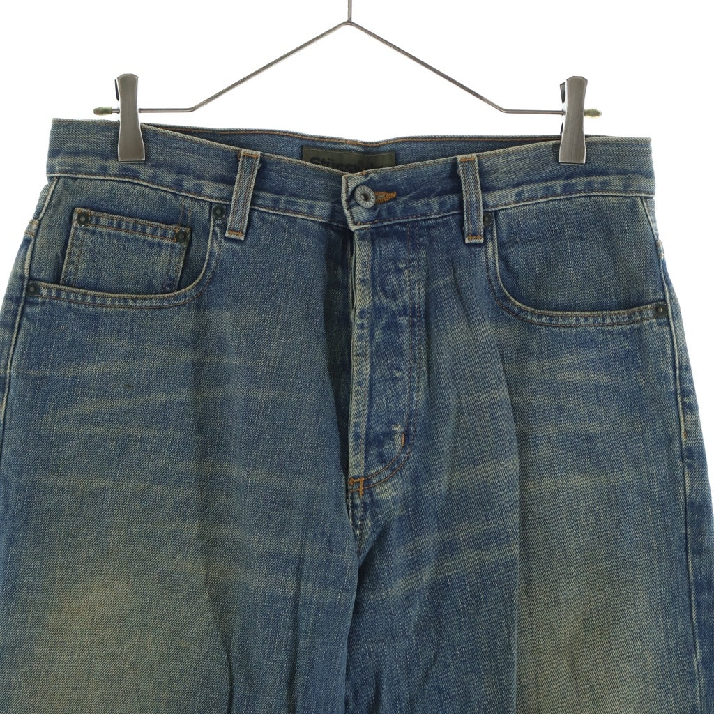 STUSSY(ステューシー) 90S OLD オールド 紺タグ ボタンフライ ストレートデニムパンツ インディゴ