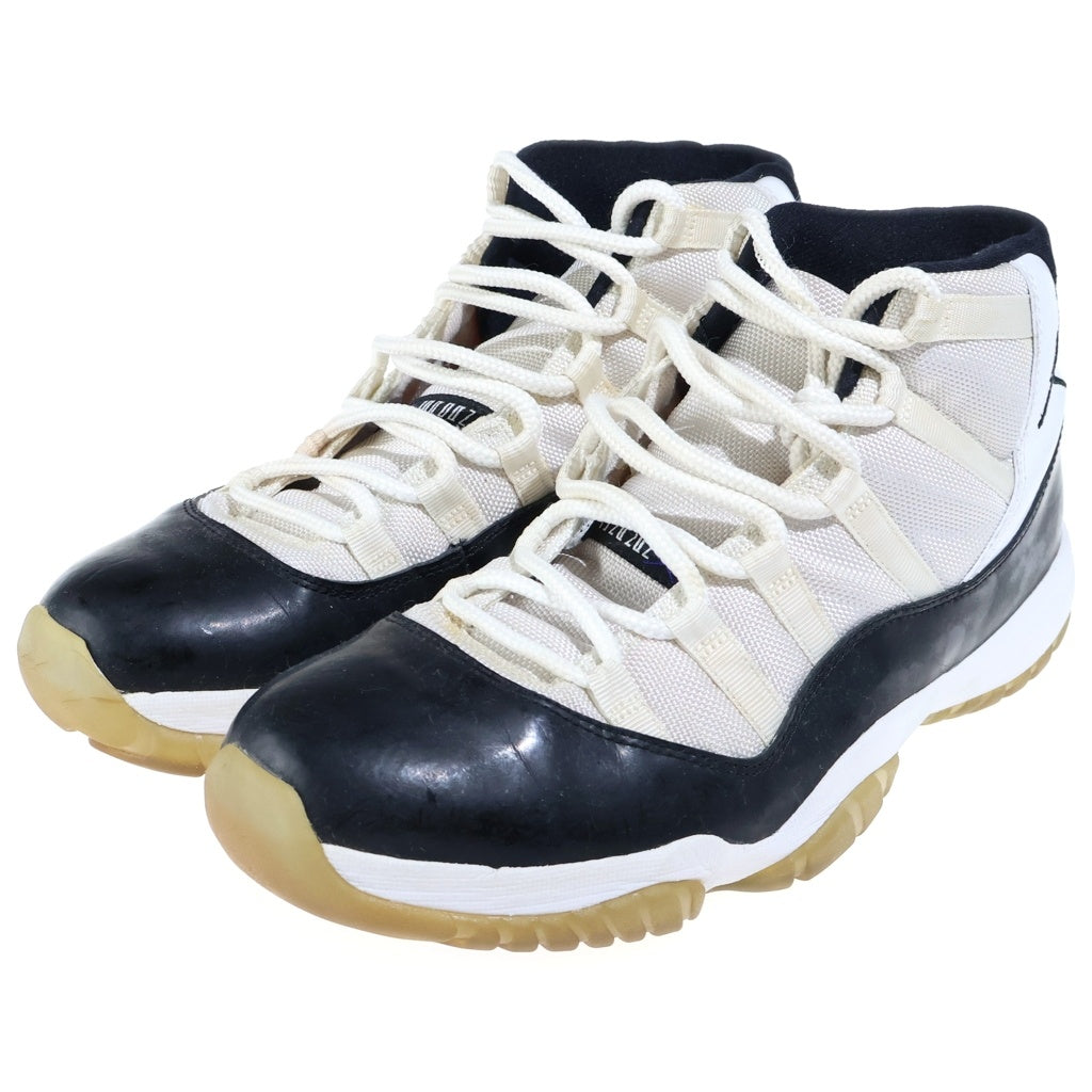 NIKE(ナイキ) 【観賞用2011年製】AIR JORDAN 11 RETRO CONCORD エアジョーダン レトロ コンコルド ハイカットスニーカー ブラック/ホワイト US10.5/28.5cm 378037-107