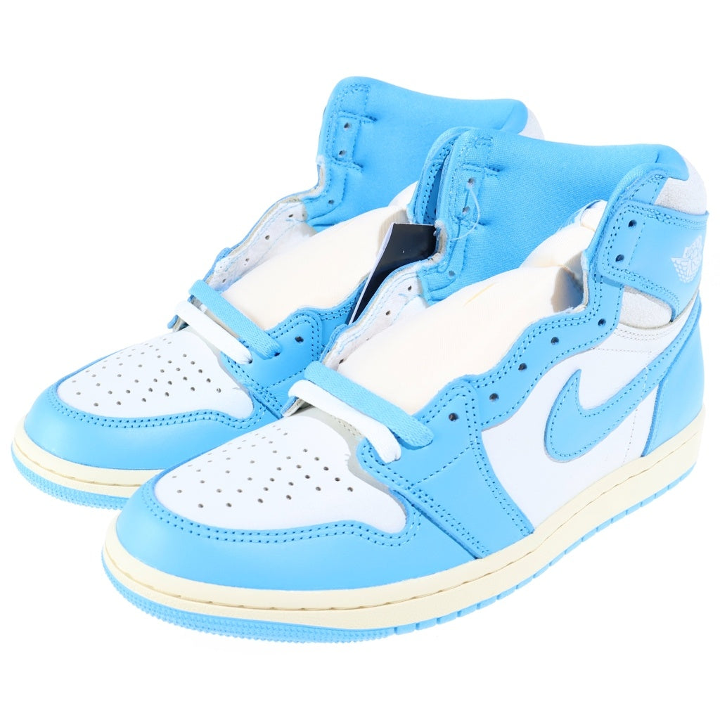 NIKE(ナイキ) AIR JORDAN 1 RETRO HIGH OG エアジョーダン レトロ ハイカットスニーカー ブルー/ホワイト US8.5/26.5cm DZ5485-402
