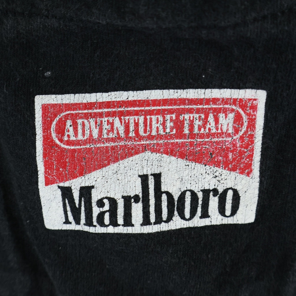 VINTAGE(ヴィンテージ) 90S VINTAGE Marlboro COYOTE BLUFF POCKET TEE ヴィンテージ マルボロ コヨーテ 両面プリント クルーネックTシャツ半袖 カットソー ブラック