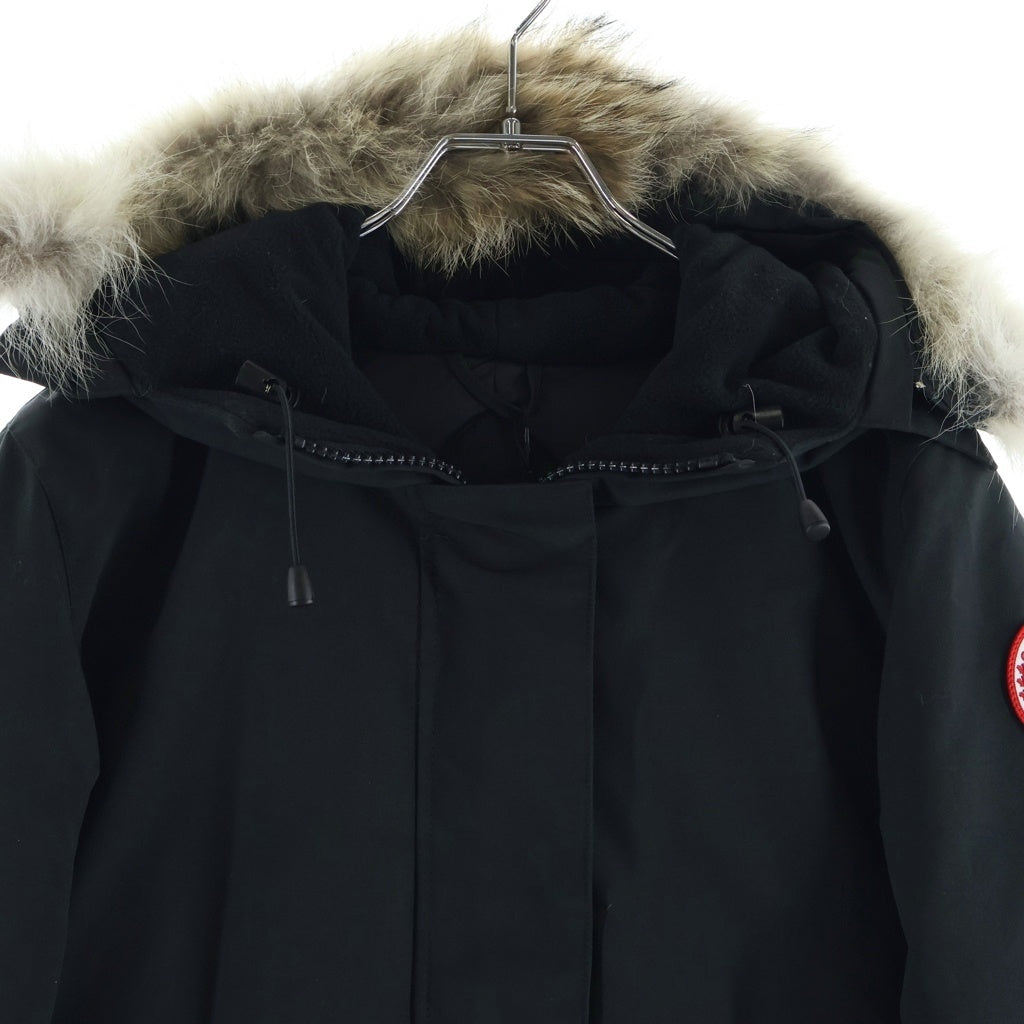 CANADA GOOSE(カナダグース) VICTORIA PARKA ヴィクトリアパーカー ファーフーデッド ダウンジャケット ブラック レディース 3037LA