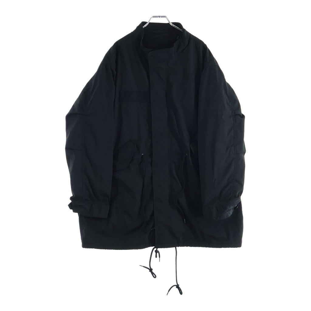 HOUSTON(ヒューストン) 3WAY M-65 PARKA ライナー付き モッズコート ブラック 51127
