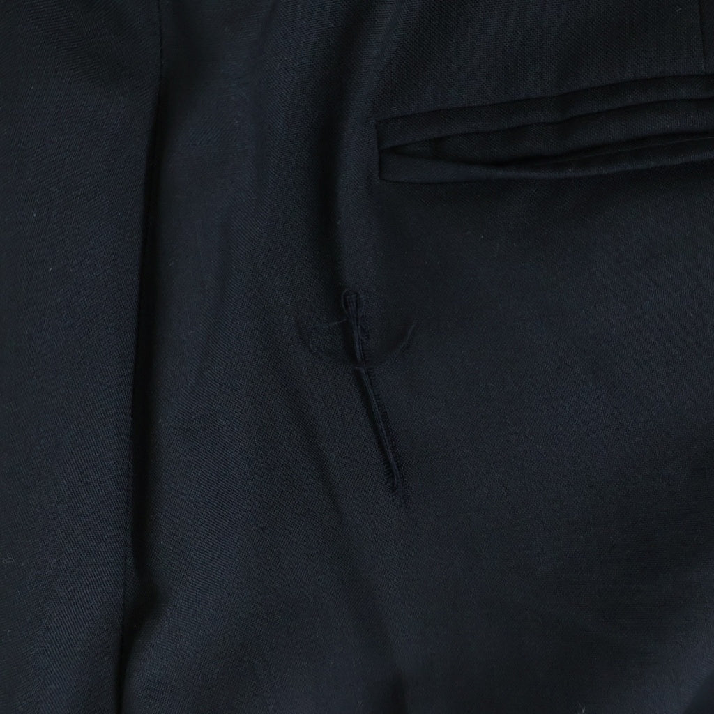 CosTUME NATIONAL HOMME(コスチューム ナショナル オム) ショールカラー 1B サイドライン ウール テーラードジャケット スラックス パンツ セットアップ ブラック 40-G117/40-P093