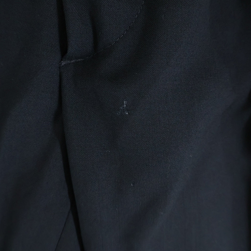 CosTUME NATIONAL HOMME(コスチューム ナショナル オム) ショールカラー 1B サイドライン ウール テーラードジャケット スラックス パンツ セットアップ ブラック 40-G117/40-P093