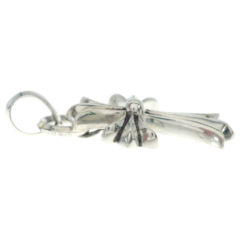 CHROME HEARTS(クロムハーツ) CH CRS SML W/BALE Wベイル スモールCHクロス ペンダントトップ シルバー BCA218