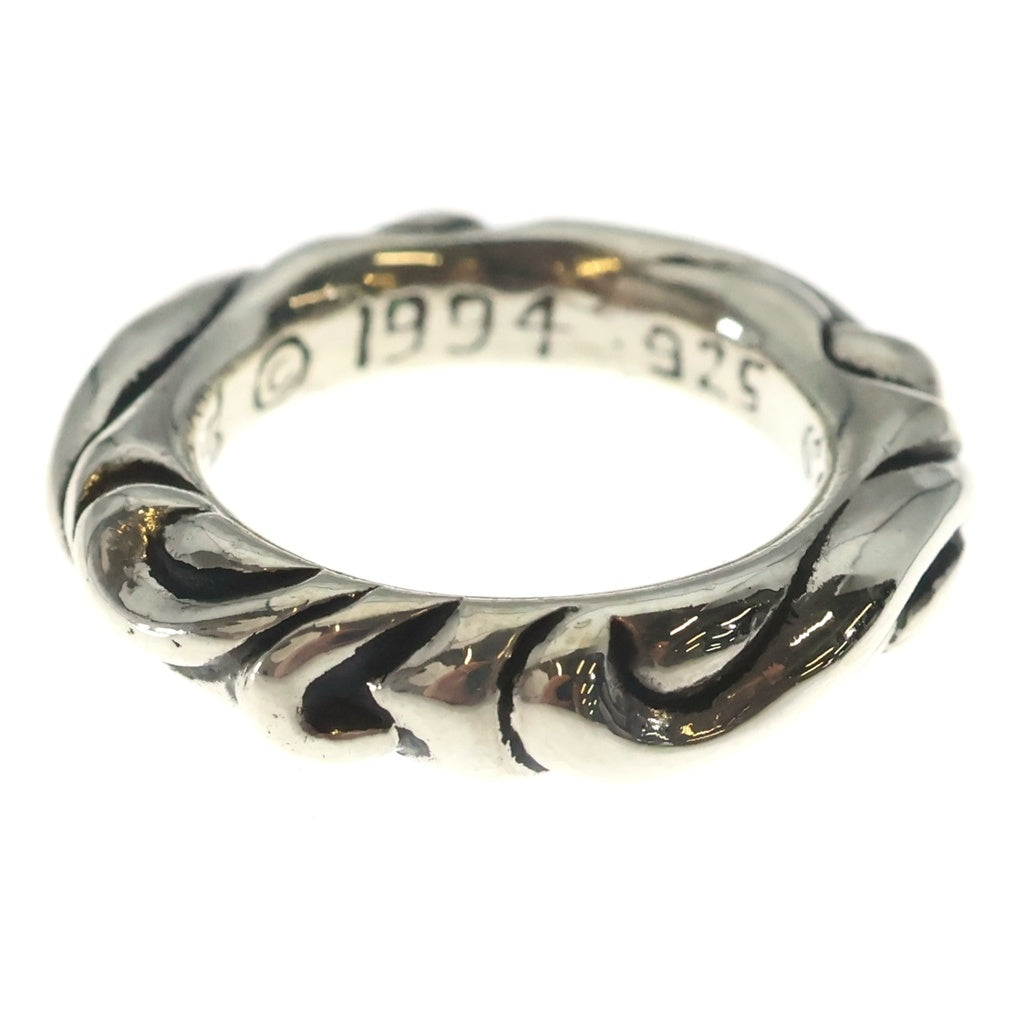 CHROME HEARTS(クロムハーツ) SCRL BAND スクロールバンド リング シルバー BCA351 レディース