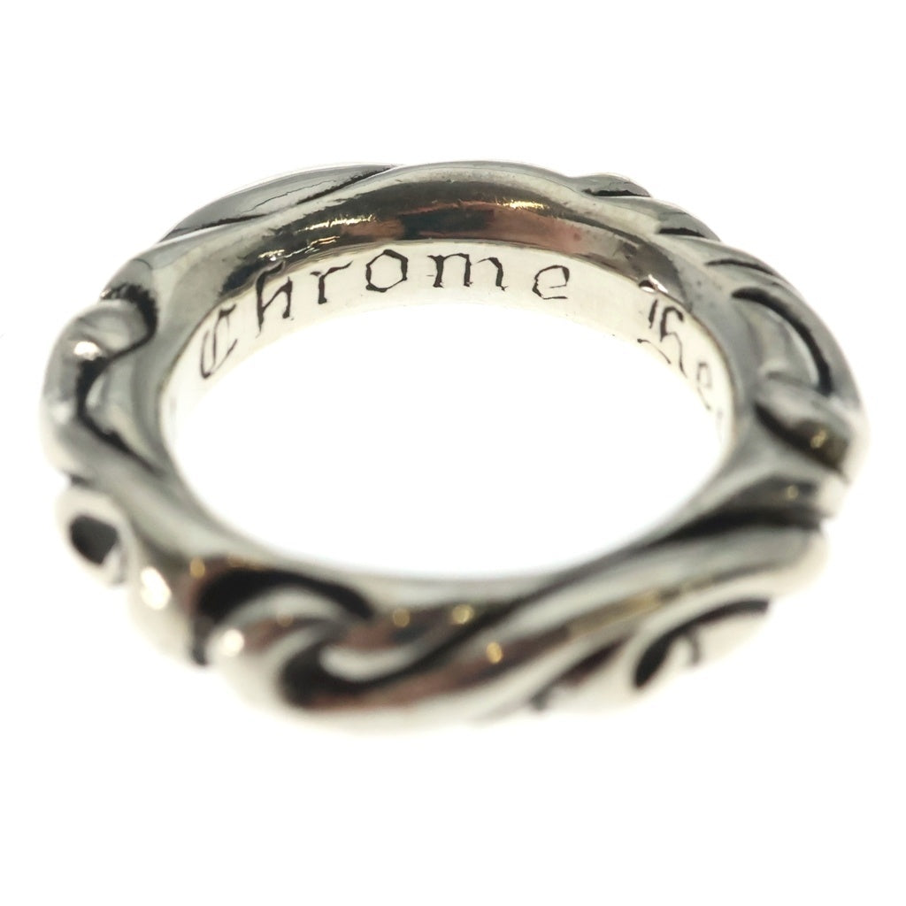 CHROME HEARTS(クロムハーツ) SCRL BAND スクロールバンド リング シルバー BCA351 レディース